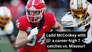 Ladd McConkey went off on Missouri [upl. by Akienaj]