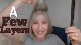 AT HOME LAYERS FOR LIFTING A GRAY BOB [upl. by Las]