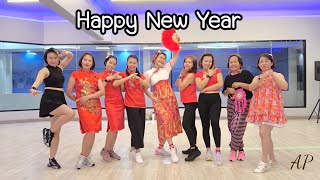 Happy New Year  China Dolls  Thai Pop  ตรุษจีน  Dance Workout  Dance with Ann  Ann Piraya [upl. by Ereveneug]