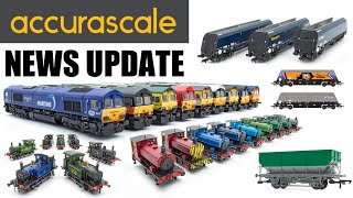 ACCURASCALE Model Railway NEWS UPDATE  Class 66 HYA Hoppers NCB Hoppers Production Updates [upl. by Bryn38]