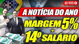 😁SAIU MELHOR NOTÍCIA do ANO para APOSENTADOS e PENSIONISTAS 14° Salário  Aumento Margem CONSIGNADO [upl. by Elletnohs588]