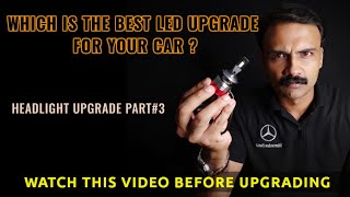 Headlight Upgrade Part 3  LED Bulb Upgrade  Latest updates 2021 [upl. by Aryn466]