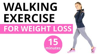 WALK AT HOME  WALKING EXERCISE FOR WEIGHT LOSS  NO EQUIPMENT SUITABLE FOR BEGINNERS [upl. by Tye]