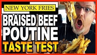 New York Fries Braised Beef Poutine Review [upl. by Glialentn]