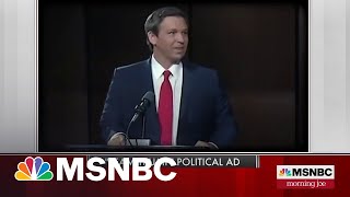 Trump goes after DeSantis in new campaign ad [upl. by Eylrac324]