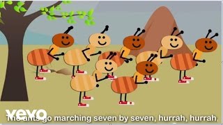 evokids  The Ants Go Marching  Nursery Rhymes  Kids songs [upl. by Hymie]