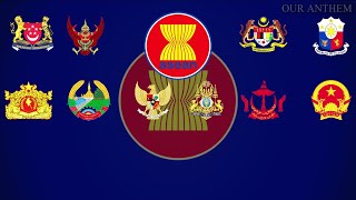 The ASEAN National Anthem The ASEAN Way  Indonesian and English Subtitle [upl. by Nothgierc229]