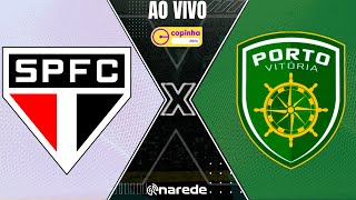 SÃO PAULO X PORTO VITÓRIA  COPA SÃO PAULO DE FUTEBOL JÚNIOR 2024 [upl. by Egiap535]