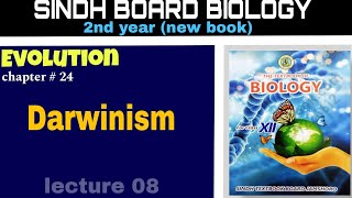 Darwinism  evolution  class 12th Sindh board biology new book [upl. by Lyrrehs]