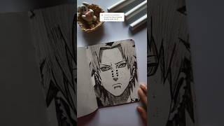 Drawing of Pain Nagato ✨ From Naruto Shippuden🔥shorts ytshorts viral [upl. by Ahsienal]