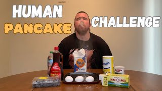 The Human Pancake Challenge Vomit Warning [upl. by Htaras]