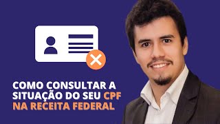 COMO CONSULTAR A SITUAÇÃO DO SEU CPF NA RECEITA FEDERAL  IR Bot [upl. by Magdala]