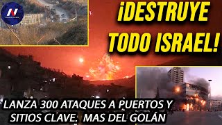 ¡Arrasan con Siria Israel destruye puertos sitios de Defensa e Inteligencia Ocupa más del Golán [upl. by Loris950]