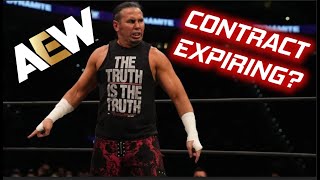 Matt Hardy Discusses His AEW Contract Status [upl. by Sherri]