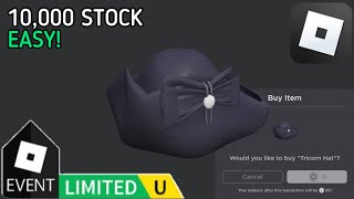 FREE LIMITED UGC How to get the TRICORN HAT in Hamilton Simulator ROBLOX [upl. by Peterman940]