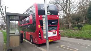 Brand New Journey on route 353 Hayes Station to yew tree way LD72YAA [upl. by Ennaej]