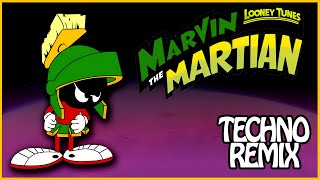 MARVIN THE MARTIAN Song Looney Tunes Techno Remix 2024 [upl. by Eugirne309]