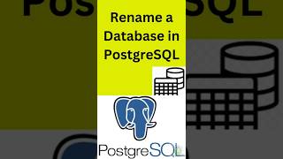 How to Rename a Database in PostgreSQL  How to Easily Rename a Database in PostgreSQL [upl. by Kosel]