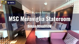 MSC Meraviglia Cruise Ship Room Tour  Oceanview Stateroom 5107 meraviglia msc [upl. by Archy]