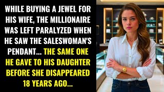 WHILE BUYING A JEWEL THE MILLIONAIRE SAW THE PENDANT HE GAVE TO HIS DAUGHTER BEFORE SHE DISAPPEARED [upl. by Ablasor]