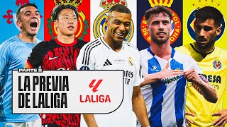 LA PREVIA DE LALIGA  REAL MADRID CELTA DE VIGO RCD MALLORCA ESPANYOL Y VILLARREAL [upl. by Odama]