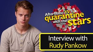 How Actor Rudy Pankow is Surviving the Quarantine  AfterBuzz TV [upl. by Eluk715]