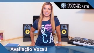 Avaliação Vocal Para Cantores [upl. by Avie]