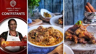 Kashmiri goshtaba Lamb chop Tabak maaz Mastercheftamil final episode drnithya titlewinner recipe [upl. by Desireah791]