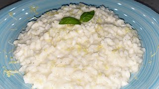 RISOTTO AL LIMONE CREMOSO [upl. by Martainn]