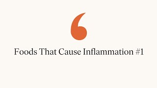 Foods That Cause Inflammation 1 [upl. by Lait]