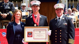 FDNY acknowledges meritorious acts awards top honors for past three years at 155th Medal Day [upl. by Sirod]