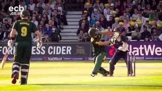 Blast16 QF highlights Notts Outlaws v Essex Eagles [upl. by Duax239]