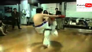 TKD blackbelt VS Muay Thai [upl. by Teddman]