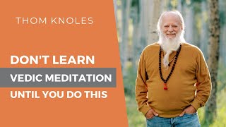 Should You Learn Vedic Meditation How To Decide [upl. by Llenart]