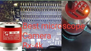 Best Microscope 4k Camera for mobile repairing  Machanic RX4K Camera Review [upl. by Nelram]