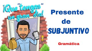 ✅Presente de Subjuntivo en Español✅ Nivel Básico 💯Aprender Español💯 Gramática [upl. by Kenneth]