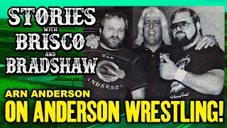 Arn Anderson Talks His FIRST MATCH As An Anderson [upl. by Aisayn]