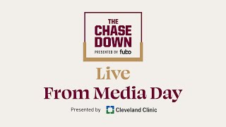 Chase Down Podcast presented by fubo Live at Cavs Media Day presented by Cleveland Clinic [upl. by Neve957]