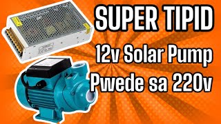 12V SOLAR PUMP USING 12V POWER SUPPLY  TIPS AND GUIDE FOR YOUR DIY [upl. by Ahsote]