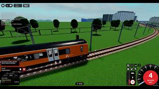 Roblox SCR v201 R052 Airport Terminal 2➡️Stepford Central Fast Class 1851 [upl. by Neenej]