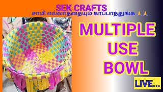 sekcrafts 4th NovemberLIVE Multiple PURPOSE BOWL PART 2 [upl. by Olpe]