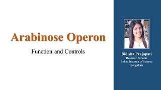 Arabinose Operon for CSIRNET [upl. by Hen986]