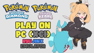 How to Play Pokémon BDSP on PC  Official Pokémon Brilliant Diamond XCI [upl. by Nylehtak]