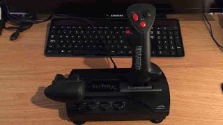 SpeedLink BlackWidow FlightStick Review [upl. by Tolkan25]