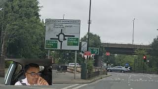 Greenford Roundabout  New Road Marking 2023  From all directions  Super Easy to understand amp Pass [upl. by Anaeel]