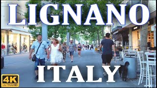 Lignano Sabbiadoro Italy Walking Tour  Urlaub in Italien [upl. by Satsok52]