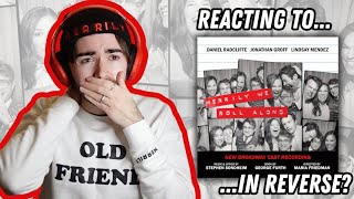 Reacting to MERRILY WE ROLL ALONG in reverse  the new Broadway Cast recording 2023 [upl. by Elehcin]