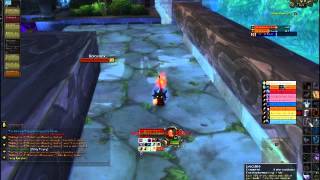 Mage trick  Blink to the roof in Warsong Gulch [upl. by Adnoral]