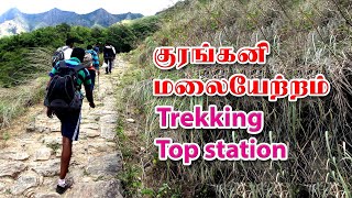 Munnar Trekking  Trekking Kurangani to Top Station  Kurangani Trekking Vlog  Top station Trekking [upl. by Enneiluj]