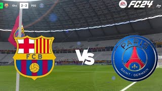 Barcelona FC VS Paris SaintGermain FC panalty Shootout panalty highlights fcmobile24 [upl. by Namwen796]